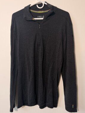 Smartwool Men’s Merino 850 1/4 Zip Pullover Size Large